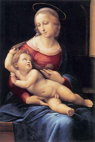 RAFFAELLO Sanzio Bridgewater Madonna oil painting image